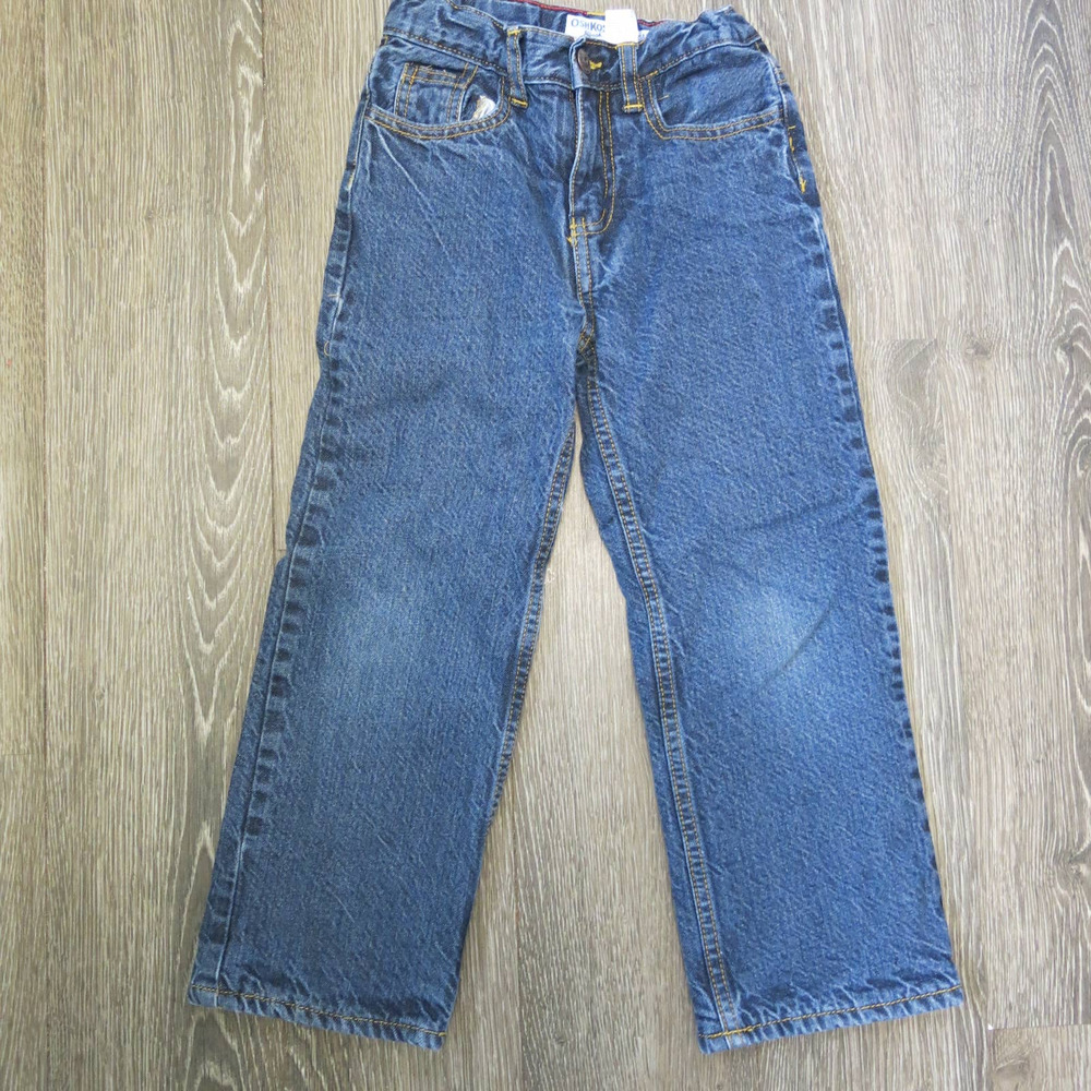 OSHKOSH Jeans Size 6 Classic Flannel Lined Adjustable Waist Cotton